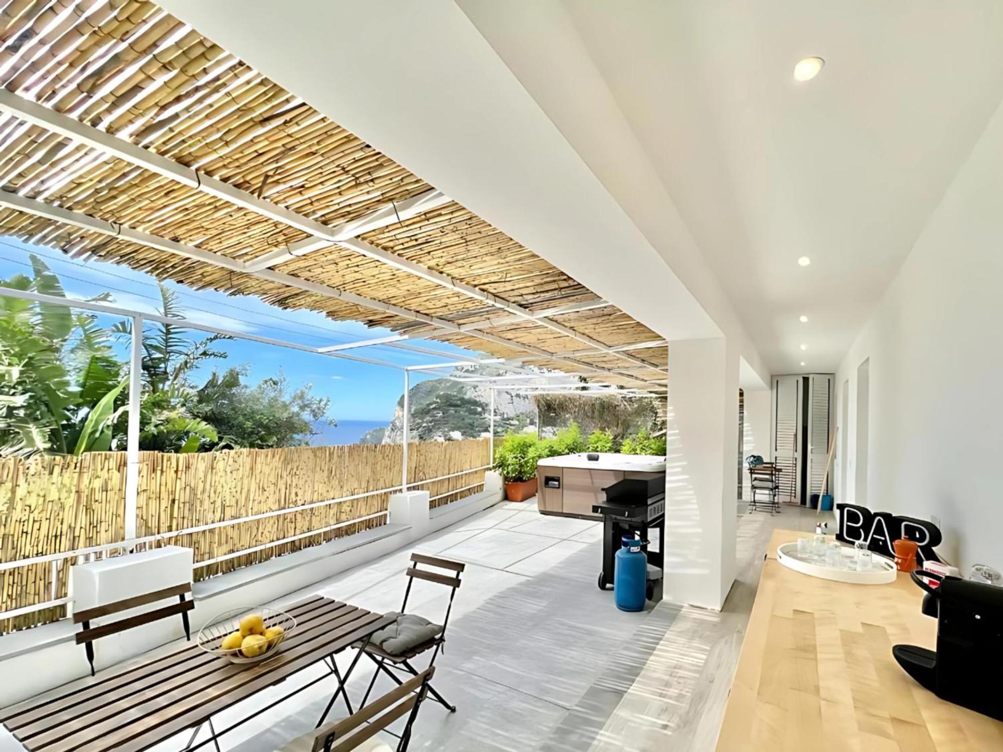 Апартаменты Casa Nannina - Seaview Terrace With Jacuzzi In Капри Экстерьер фото